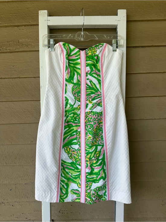 Lilly Pulitzer Dresses & Skirts - Lilly Pulitzer Angela Strap Sweetheart Dress